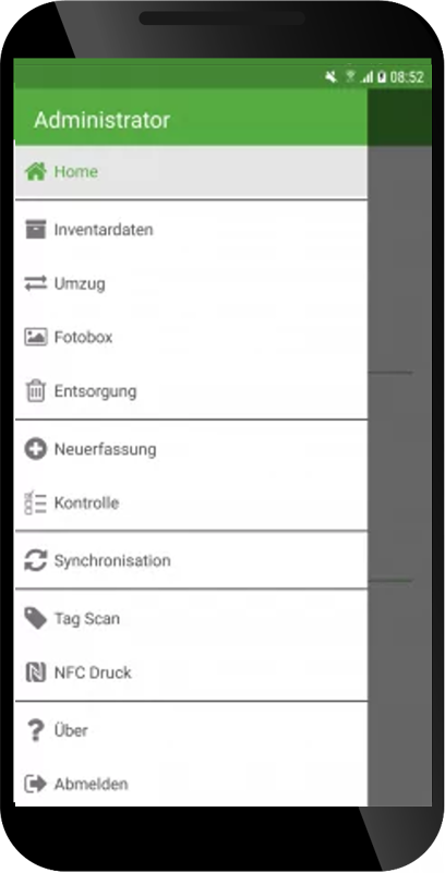 Asset.Desk Mobile+ App Erfassungsmaske - Barcode-Scanning und mobiles Asset Lifecycle Tracking
