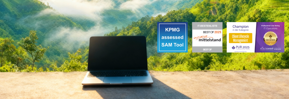 Asset.Desk Inventarisierung – Screenshot der Inventardatenbank