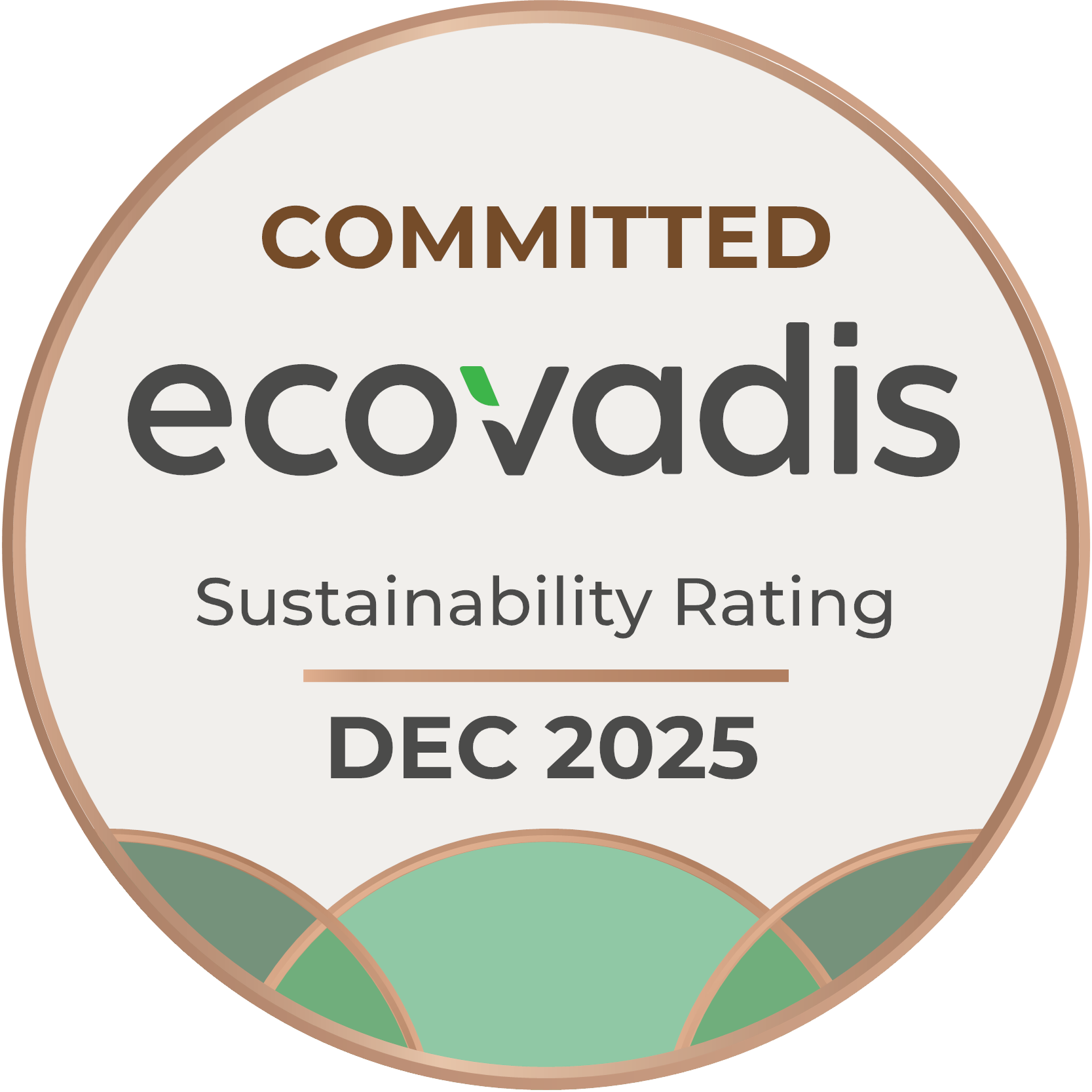 EcoVadis CSR Nachhaltigkeits-Zertifikat – Auszeichnung für die FCS Fair Computer Systems GmbH
