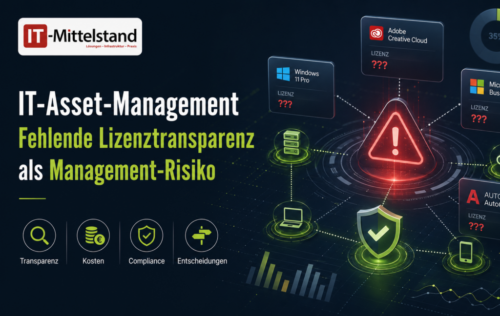 Fachbeitrag von Stefanie Schiwek über IT-Asset-Management, Lizenztransparenz, Kostenkontrolle und Compliance